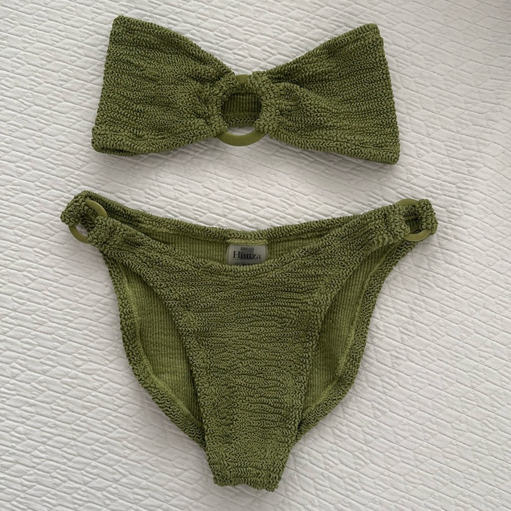HUNZA G Khaki Gloria Bikini